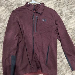 North Face mens Jacket Brick/Crimson
